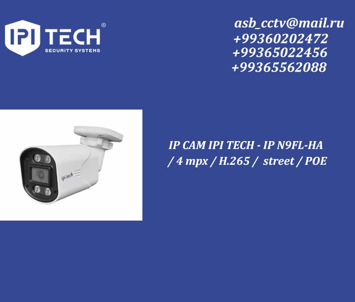 IP CAM IPI TECH - IP N9FL-HA