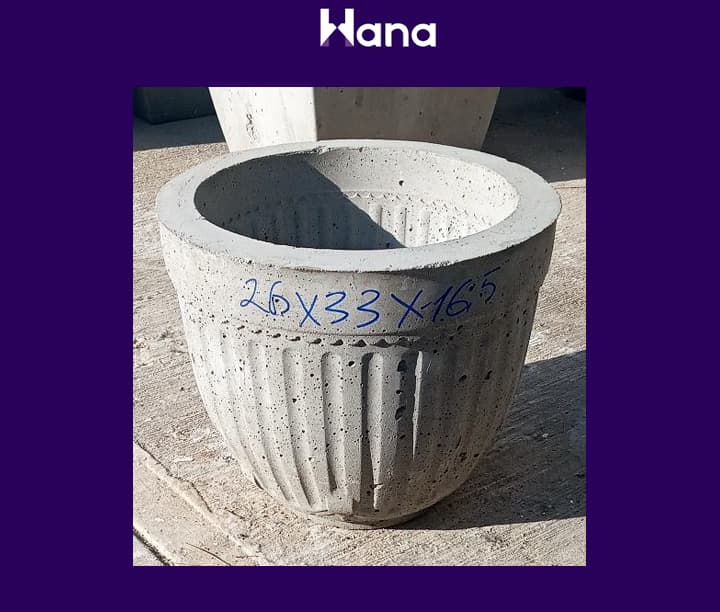 BETON GUL GORSOK 26*33*16.5 (TEGELEK KICI) — product photo
