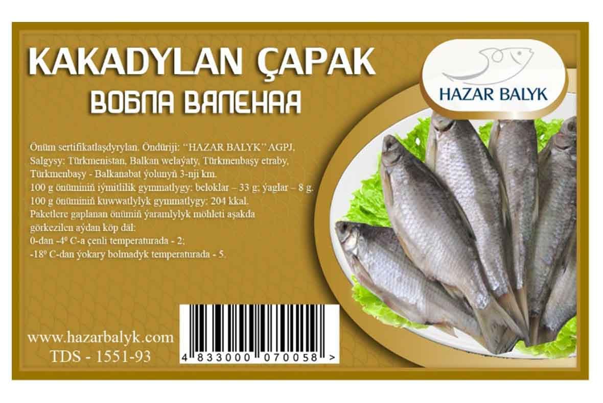 kurutulmuş vobla