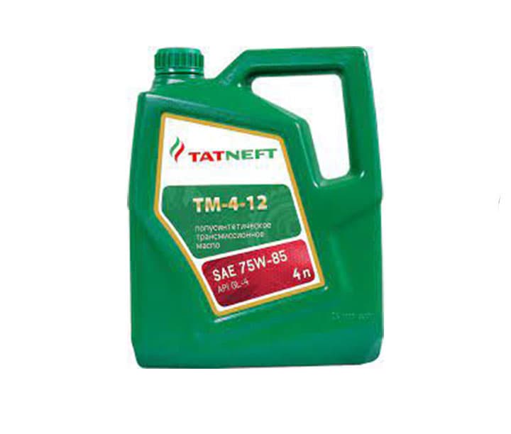 transmission oil "Tatneft TM 4-12" SAE 75W-85 — product photo