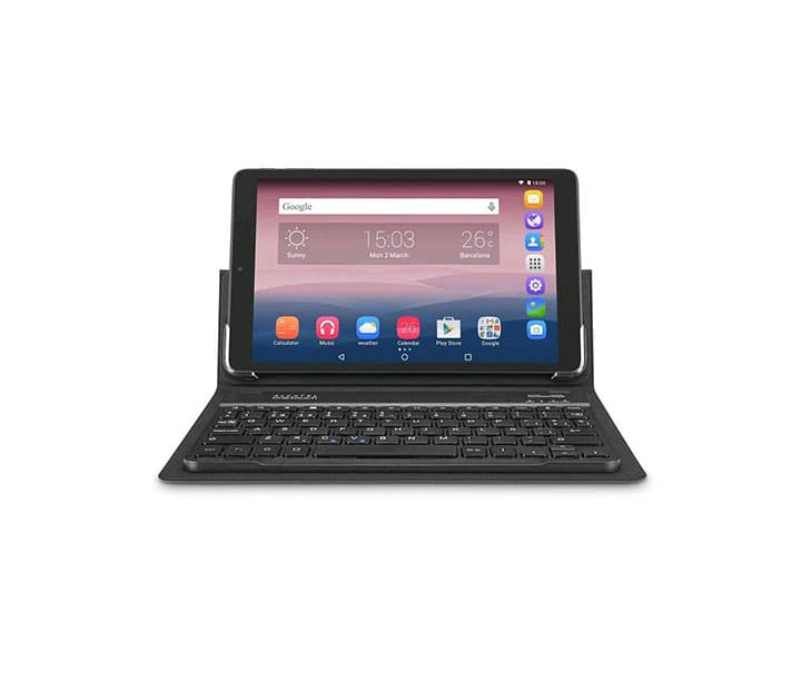 Alcatel 9010X tablet +чехол для клавиатуры — product photo