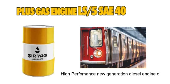 PLUS GAS ENGINE LS 5 SAE 40 — product photo