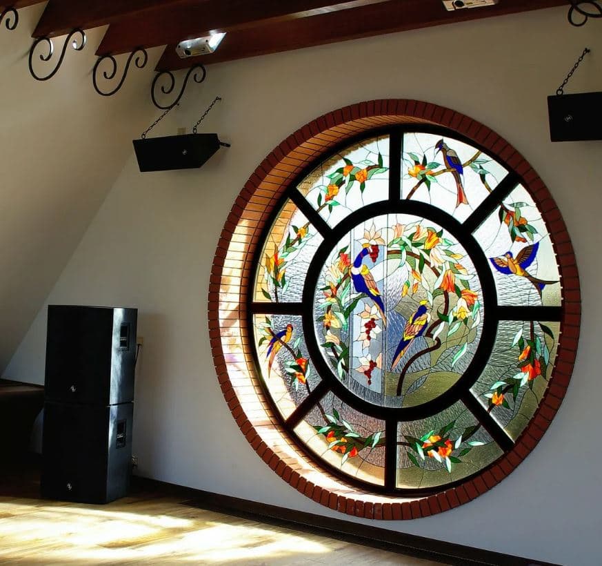 stained glass windows — product by Гарт
