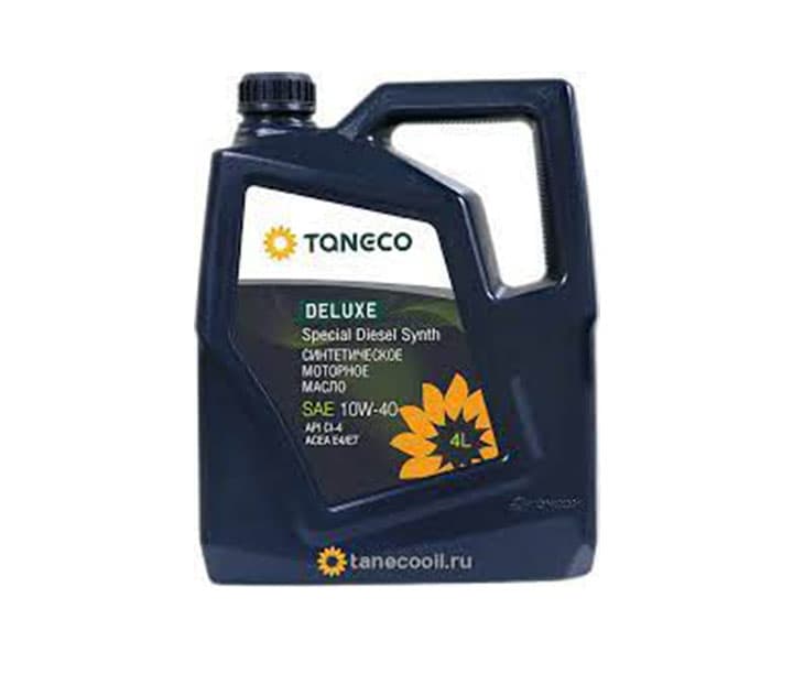 масло моторное синтетическое "TANECO Deluxe Special Diesel Synht" SAE 10W-40 — product photo