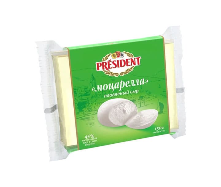 sürme peyniri "President" mozzarella