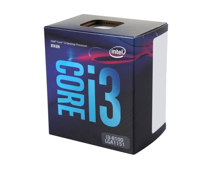 CPU.CORE i3-8100 — product photo