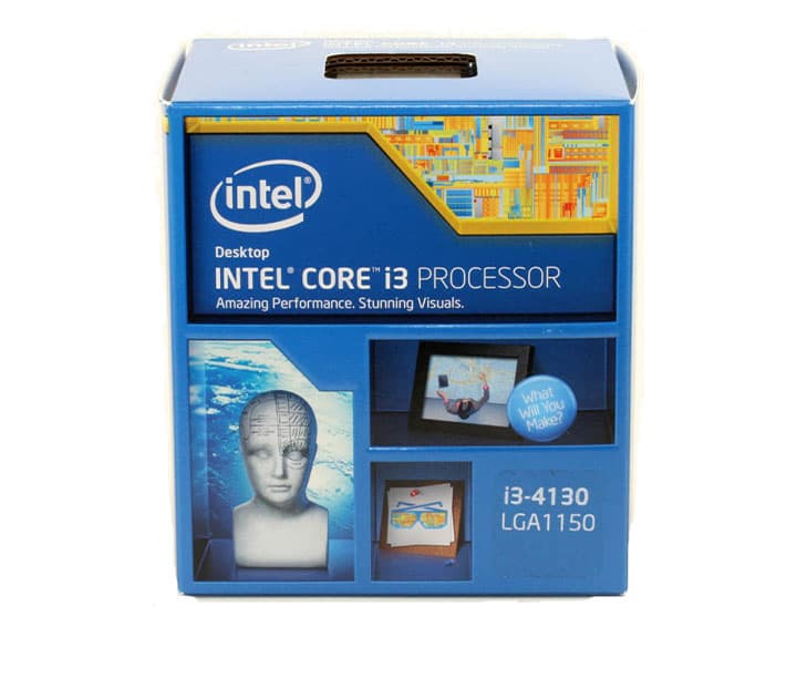 CPU.CORE i3-4130 + MB h81 — product photo