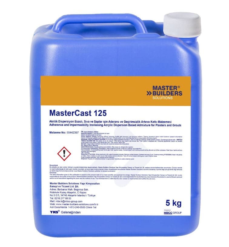 MasterCast 125 (Грунтовка повышающая адгезию и водонепроницаемость, бетон контакт — product photo
