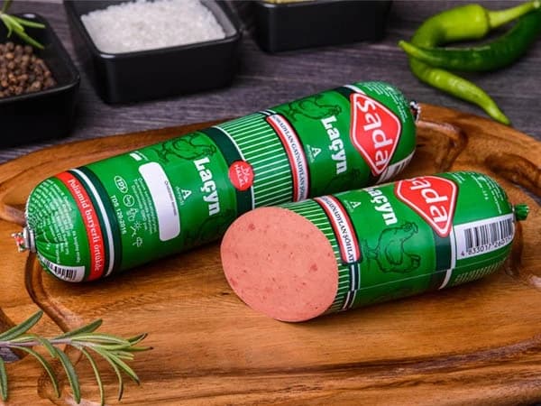 boiled sausage “Laçyn” — product photo