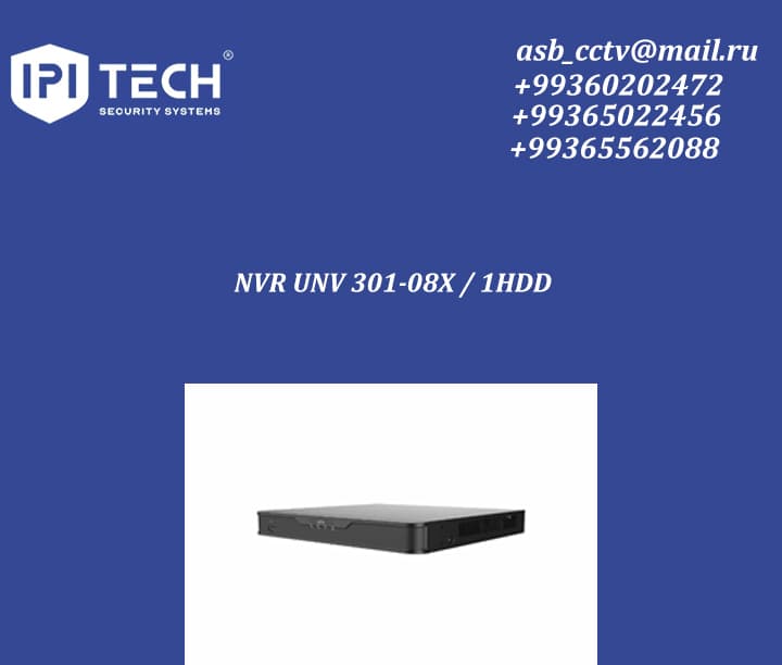 NVR UNV 301-08X / 1HDD — product photo