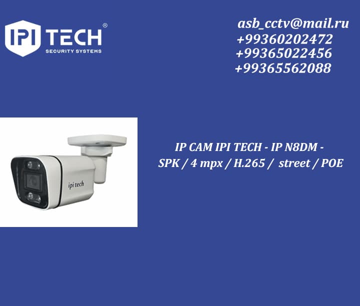 IP CAM IPI TECH - IP N8DM