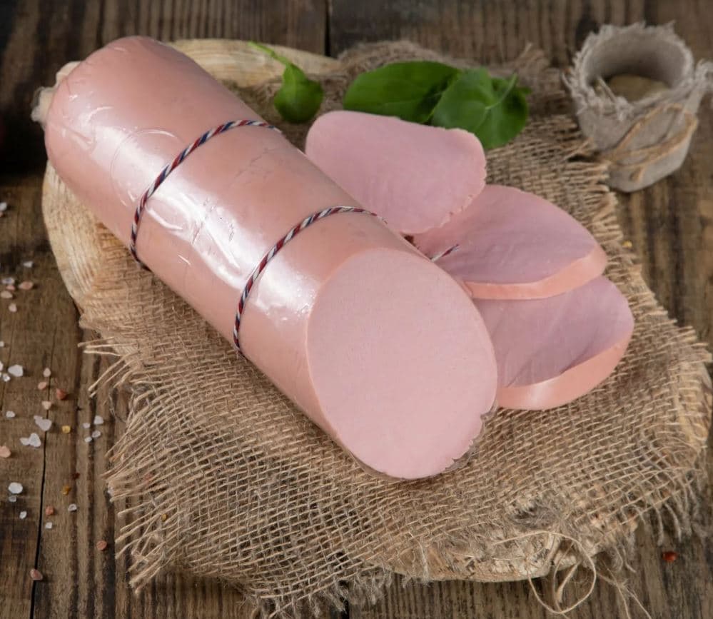 boiled sausage "Süýtli" 1-grade sliced — product photo