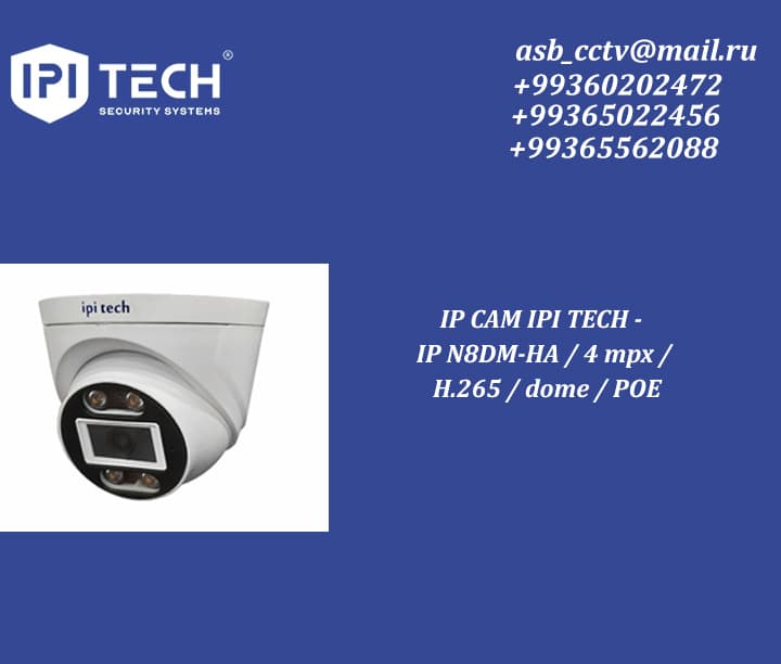 IP CAM IPI TECH - IP N8DM-HA