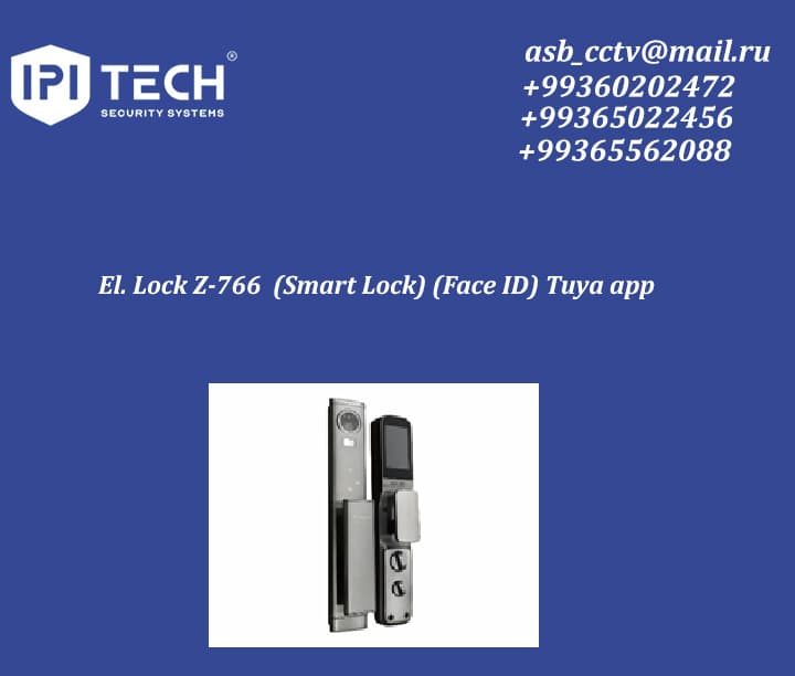 El. Lock Z-766 (Smart Lock) (Face ID) Tuya app — product photo