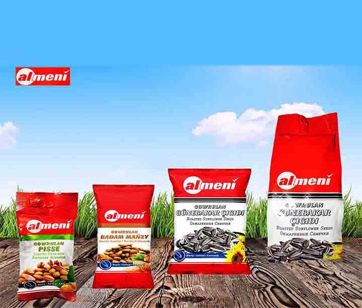 "ALMENI" çigit we maňyz önümleri