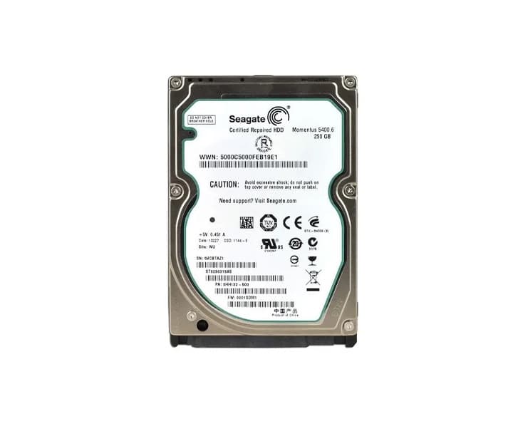 HDDNOT.250GB SEAGATE — product photo