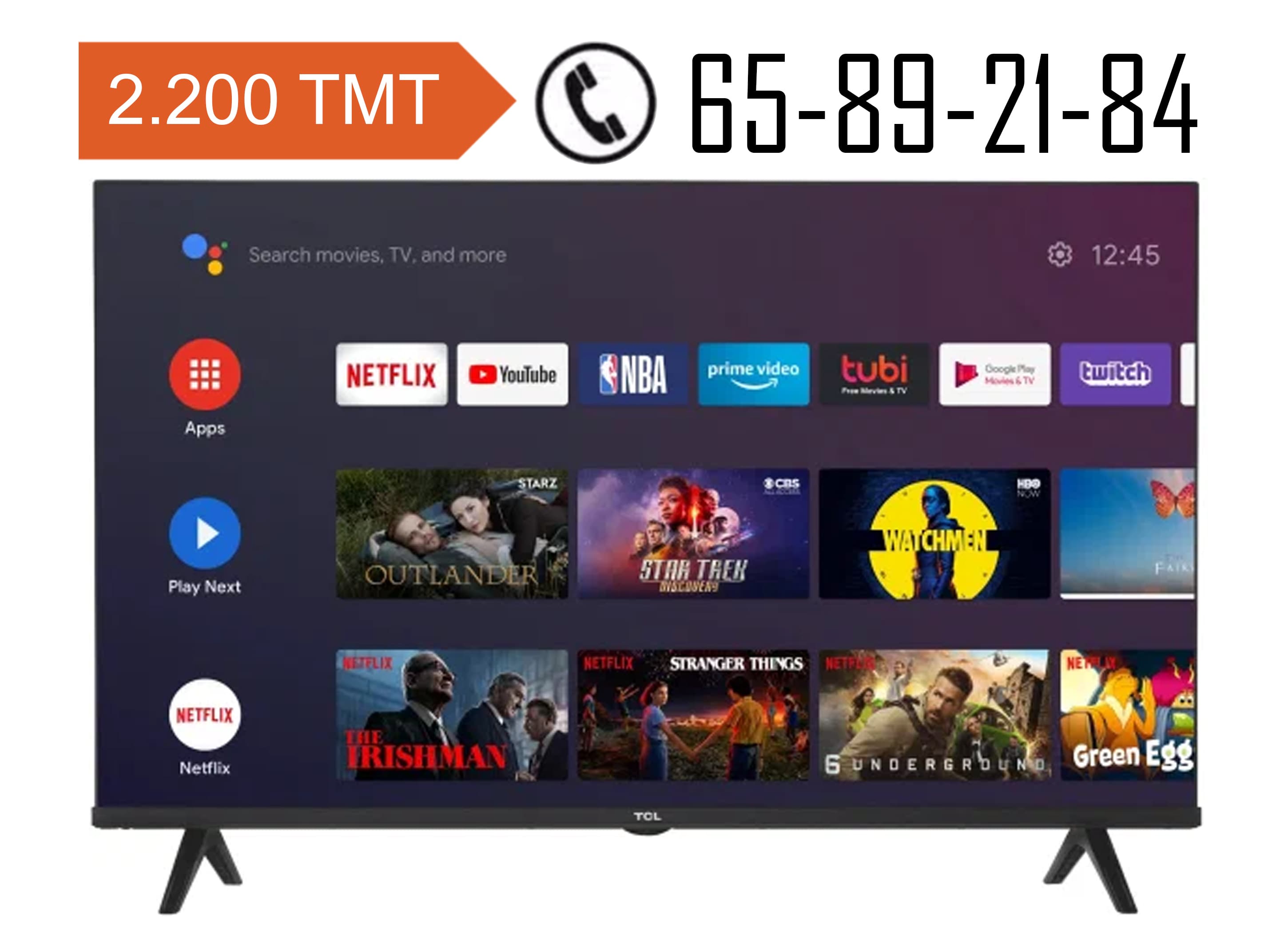 Телевизор TCL 32S5400 — photo 4