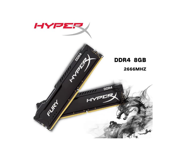 RAM.8GB D4 FURY — product photo