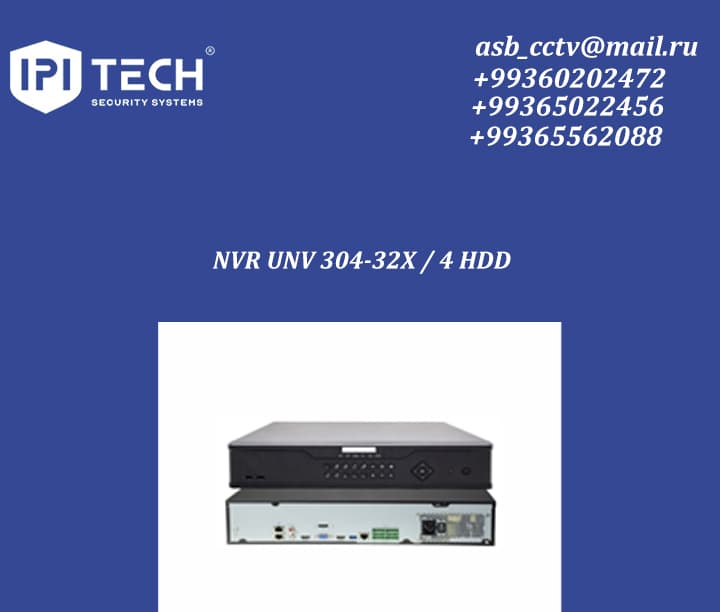 NVR UNV 304-32X / 4 HDD