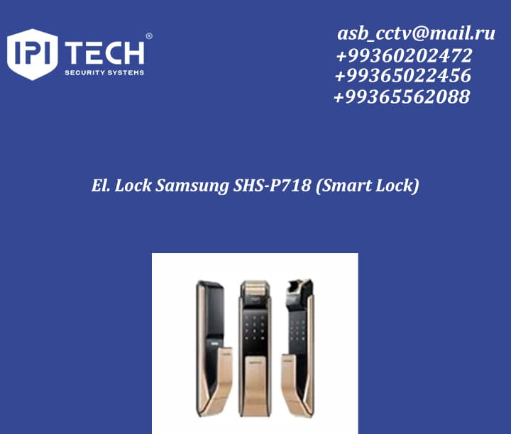 El. Lock Samsung SHS-P718 (Smart Lock) — product photo