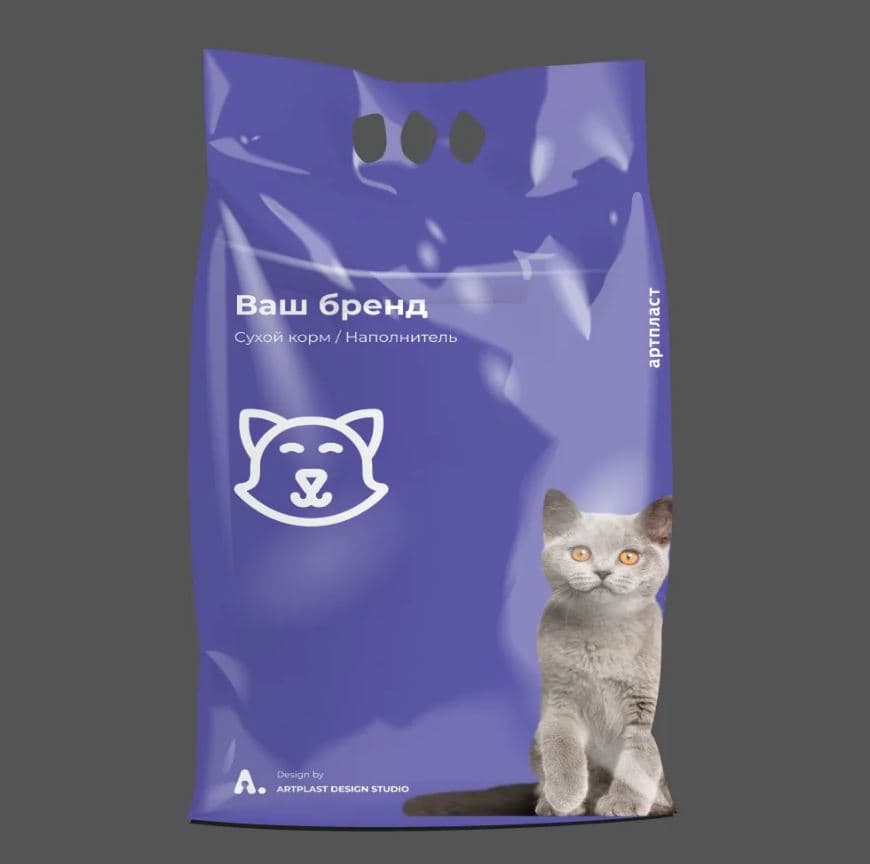 dry and wet food packaging — product photo