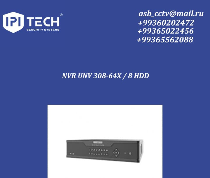NVR UNV 308-64X / 8 HDD