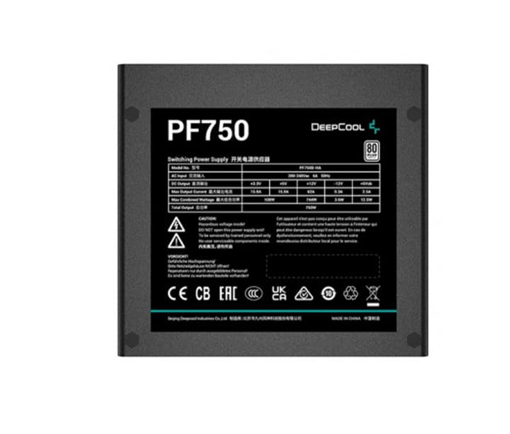 POWERSUPPLY.PF750W 80+ DP — Akja Elektronik ürünü