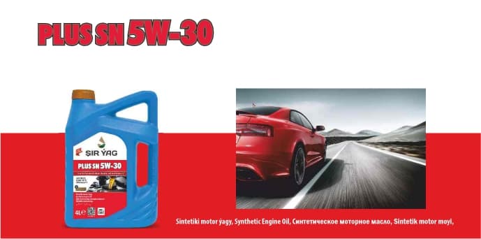 PLUS SN 5W-30 — product photo