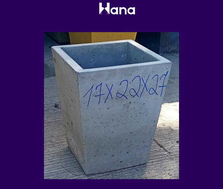 BETON GUL GORSOK 17*22*27 (KONUS HAS KICI) — product photo