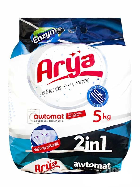 el yıkama ve makine için çamaşır tozu “Arya”