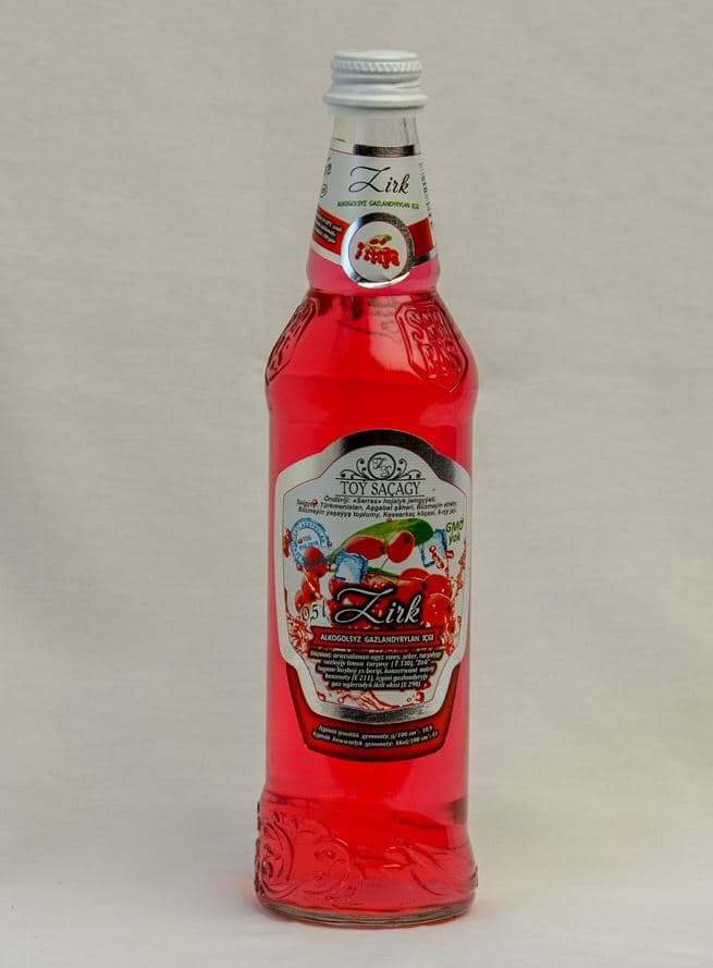 “Zirk” alkogolsyz gazlandyrylan içgi 0,5 litr — Serras önümi
