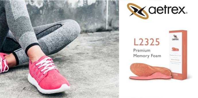 Kadın tabanlıkları L2325 — Aetrex ürünü