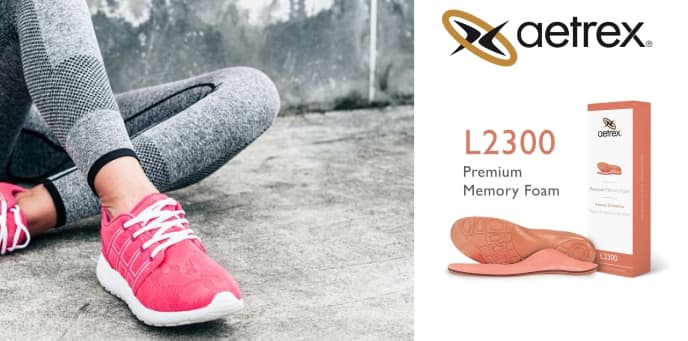 Kadın tabanlıkları L2300 — Aetrex ürünü