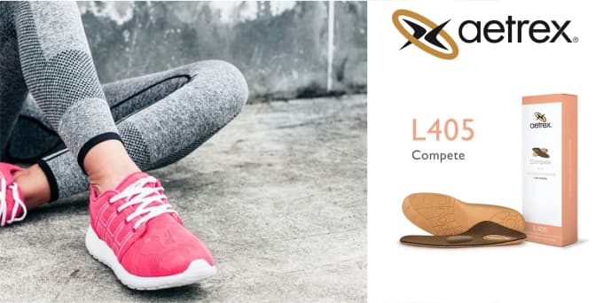 Kadın tabanlıkları L405 — Aetrex ürünü