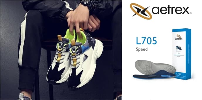 Men’s insoles L705 — product by Aetrex