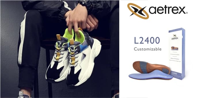 Men’s insoles L2400 — product by Aetrex