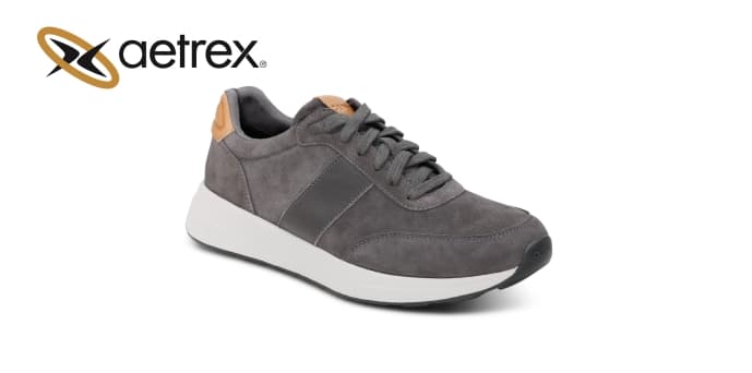 Мужские кроссовки GRAHAM CHARCOAL — товар компании Aetrex