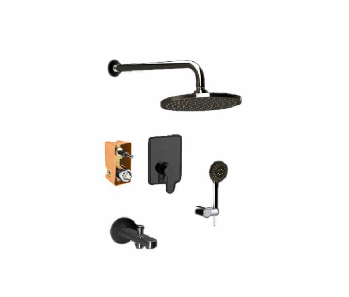ADELL AZURE KONFOR ANKESTRE SIYAH BANYO MIXER AUTOMATIC — önüm suraty