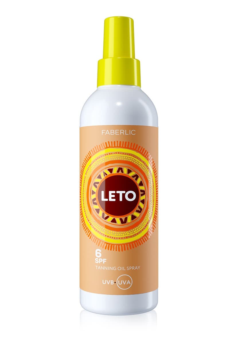 SPF 6 Leto günden goranmak üçin ýag pürküji — Faberlic-mary önümi