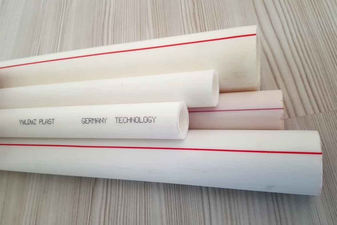 polypropylene pipes for hot water (composite) Q 20-63 — product photo