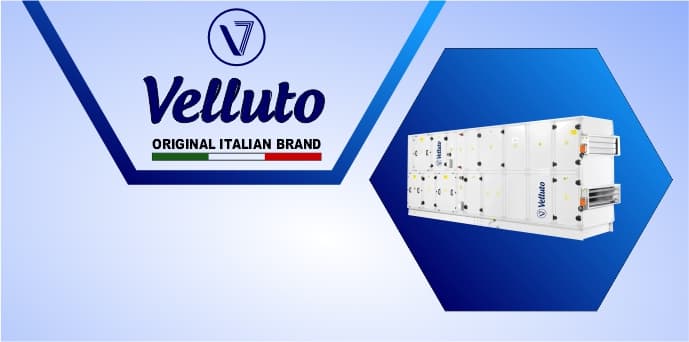 Hava İşleme Ünitesi AHU — Velluto Hvac Systems ürünü