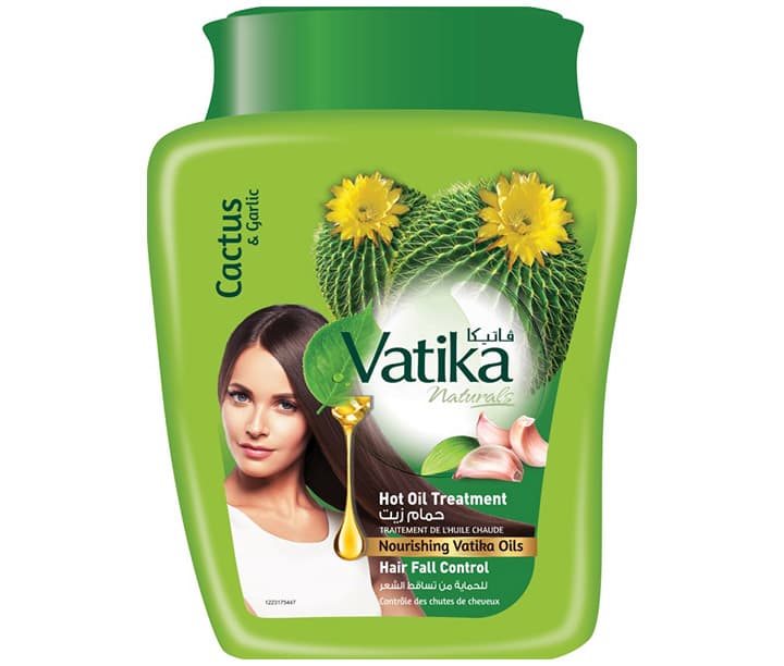 Saç maskasy Vatika Mayonnaise 500 мл Против выпадения волос (Hair fall control/Cactus — Şarafyabi önümi