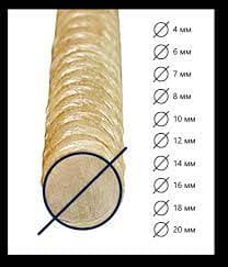 Non-metal composite reinforcement d-20 — product photo
