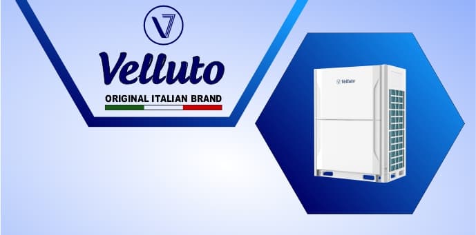 VRF sistemi — Velluto Hvac Systems ürünü