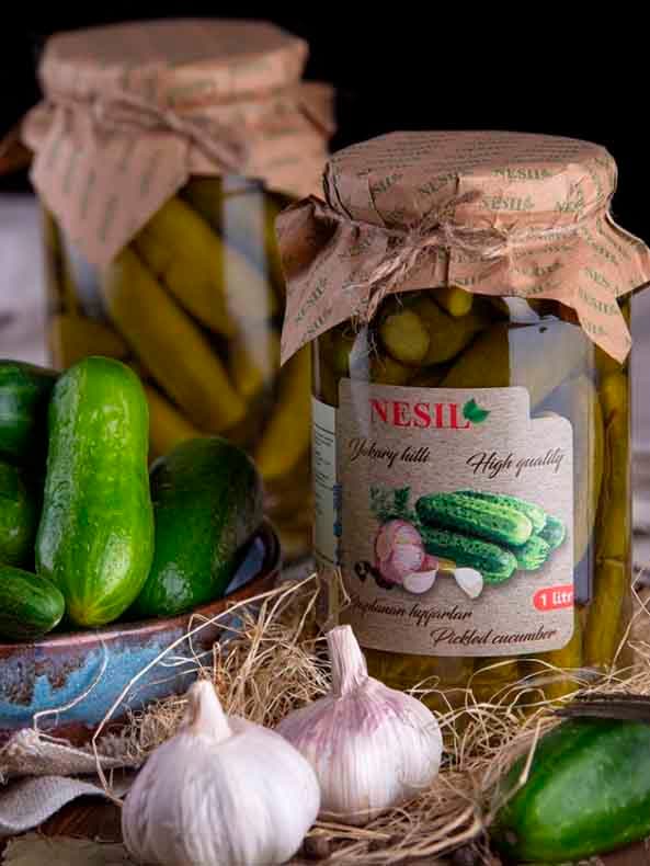 kesilen hyýarlar — Eco Gap ürünü