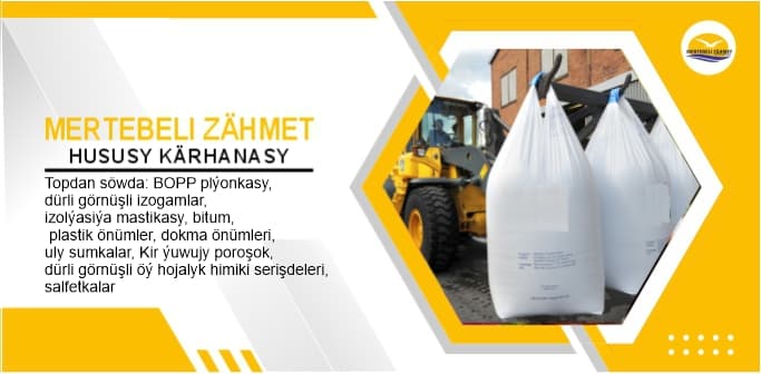 Uly sumkalar — Mertebeli Zahmet önümi
