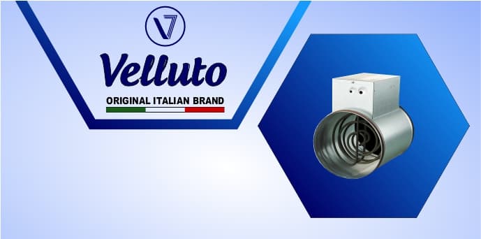 Electric air duct heater — product photo