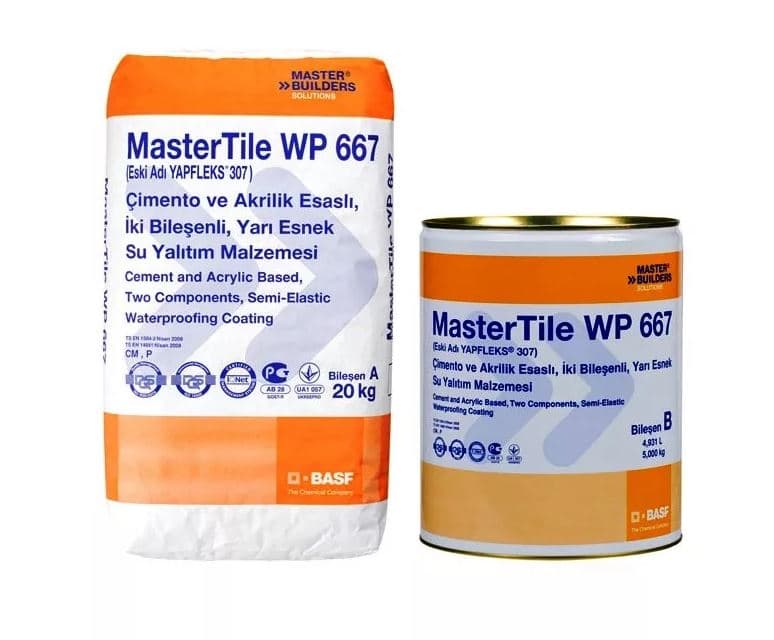 MasterTile WP667 (Yüzme havuzları ve tüm kapalı alanlar için su yalıtımı) — ürün fotoğrafı