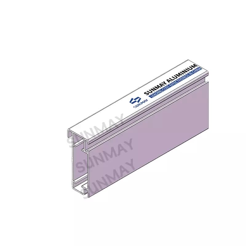 Alýumin penjire we gapy üçin — Suqian Sunmay Aluminium Co.,ltd China Aluminium Profile Cost Optimization Expert Factory önümi
