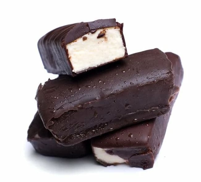 Cheese "Balam" Vanilla in chocolate glaze — product by Эртеки